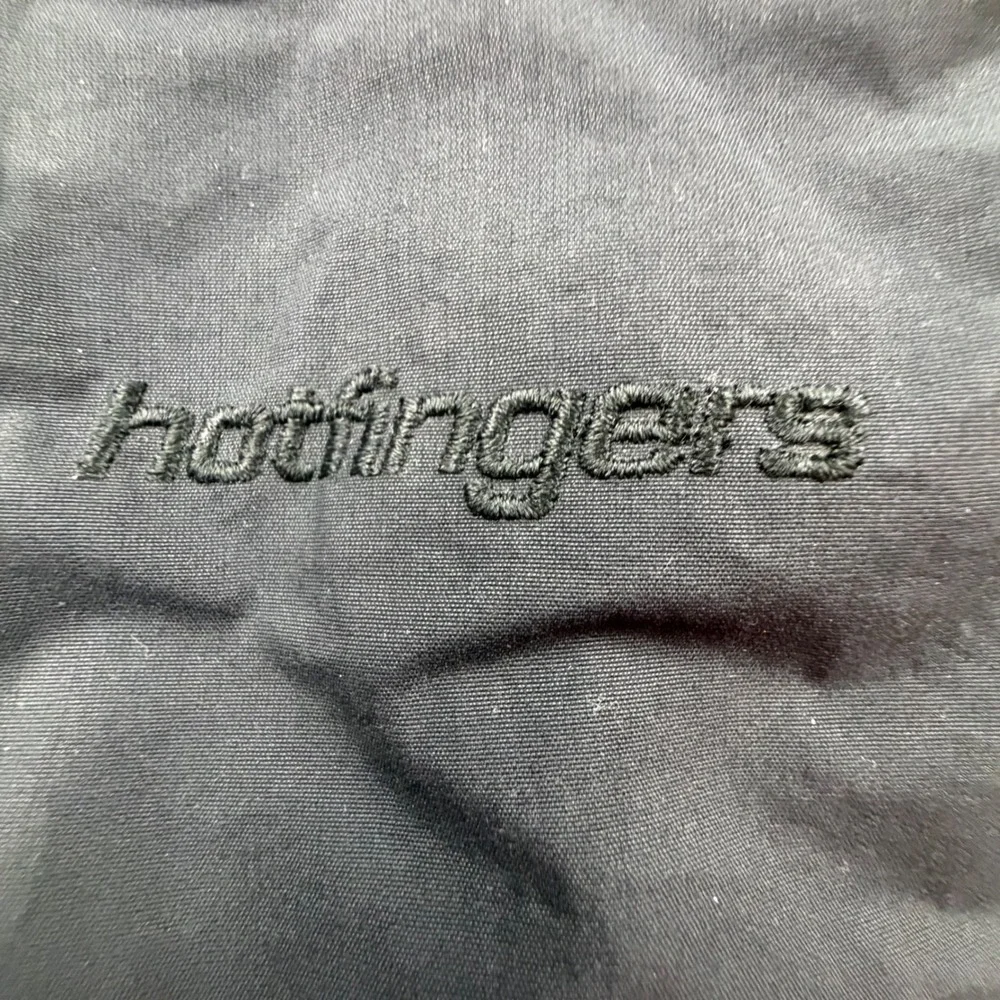 Hotfingers Wells Lamont Youth Large Black Snow Mittens Adjustable Winter Gloves